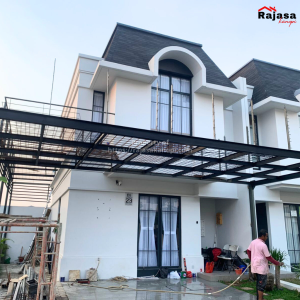 kanopi kaca tempered